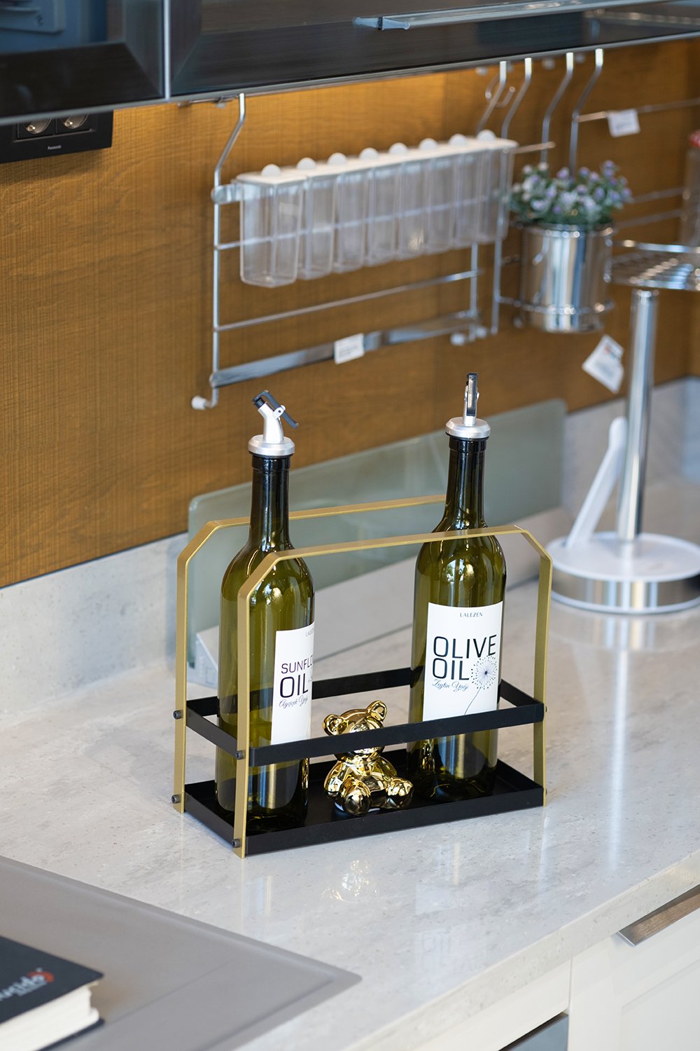 Rarart Concept-Olia - Metal Tasarım Yağdanlık-Organizer-3-Milagron.com