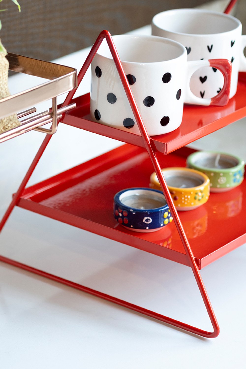 Rarart Concept-Orbi̇t - 2 Katlı Metal Organizer-Organizer-1-Milagron.com