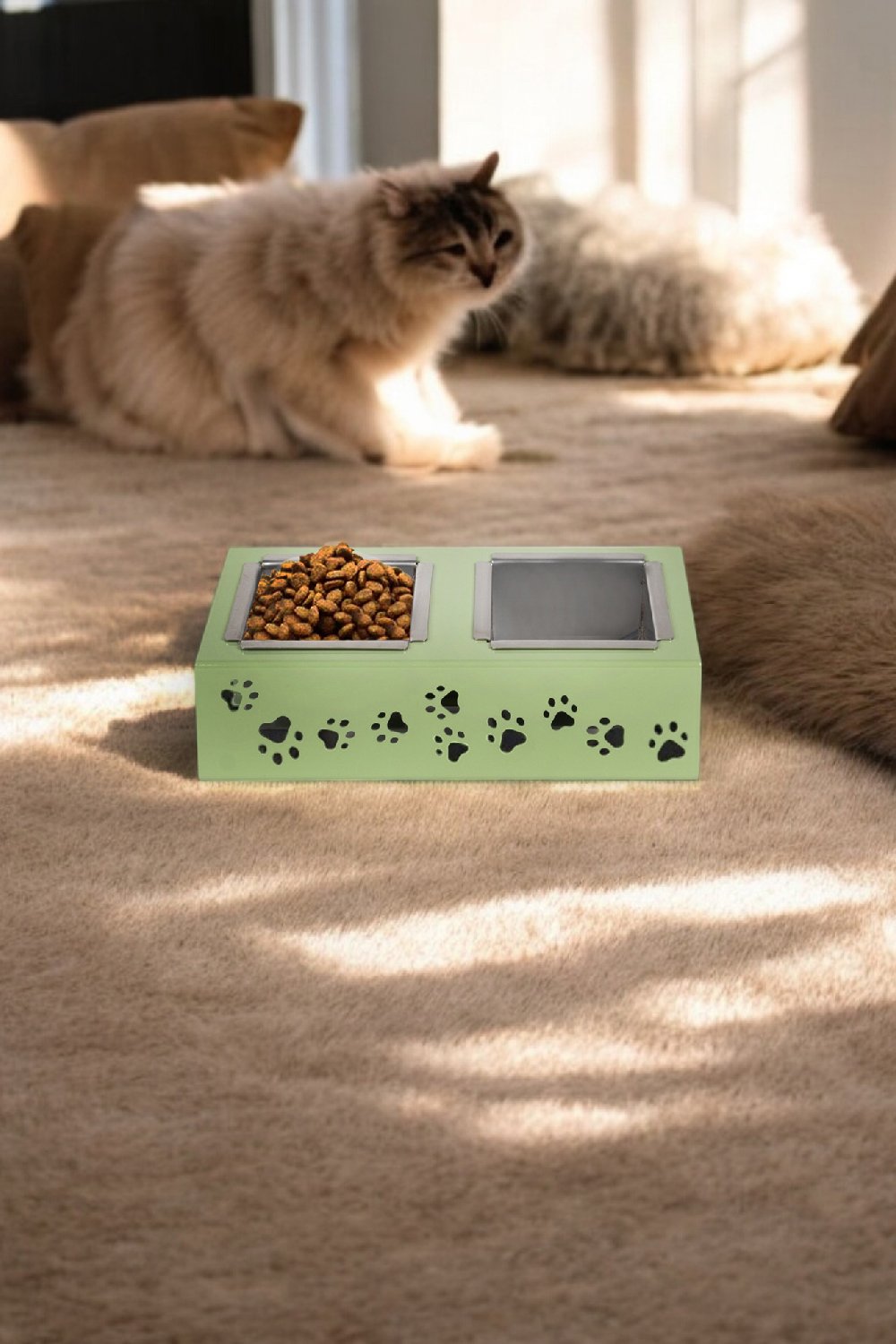 Rarart Concept-Paw - Kedi Su Ve Mama Kabı-Kedi-3-Milagron.com