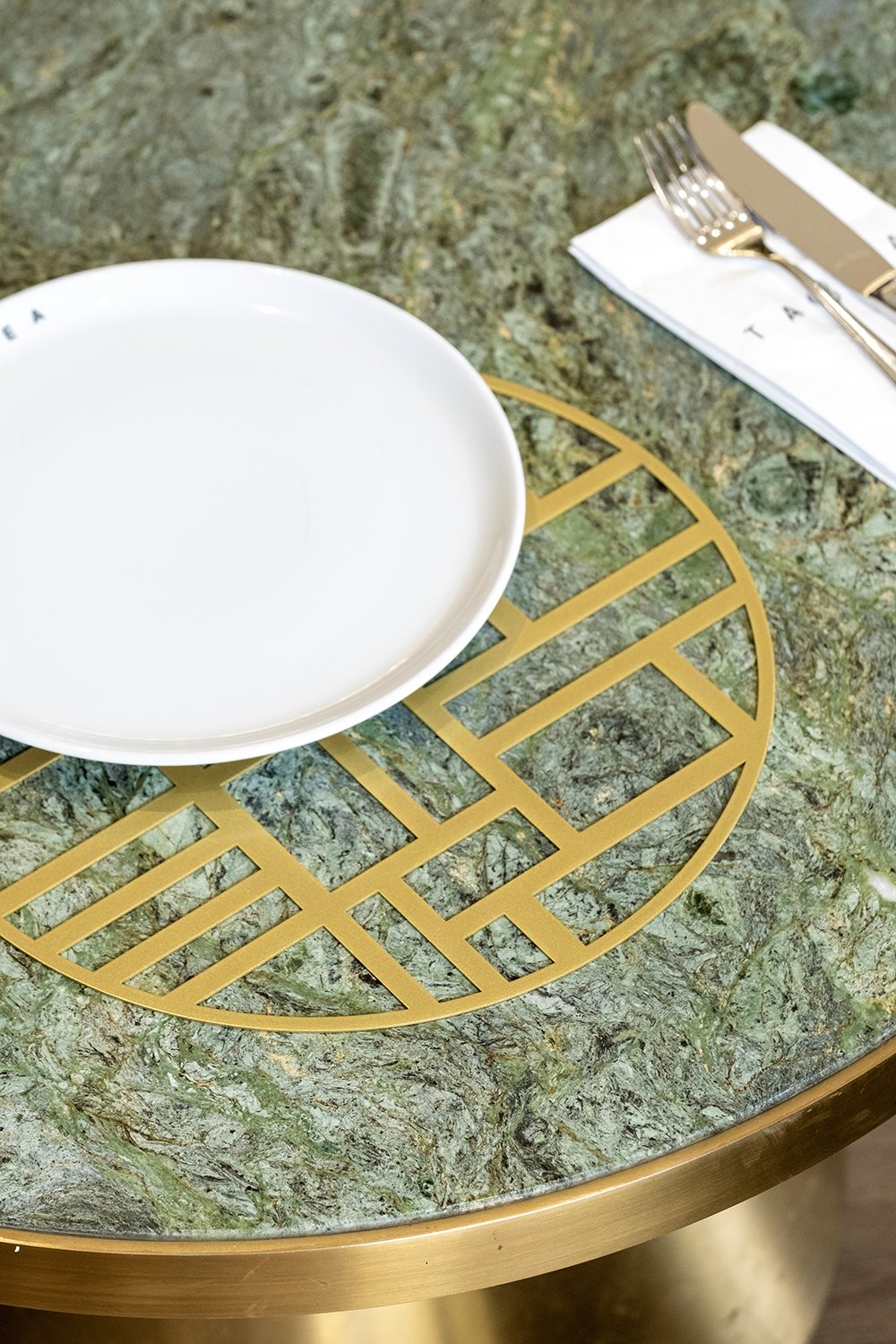 Rarart Concept-Posavasos - Şık Metal Tabak Altlığı-Sunum Aksesuarları-2-Milagron.com