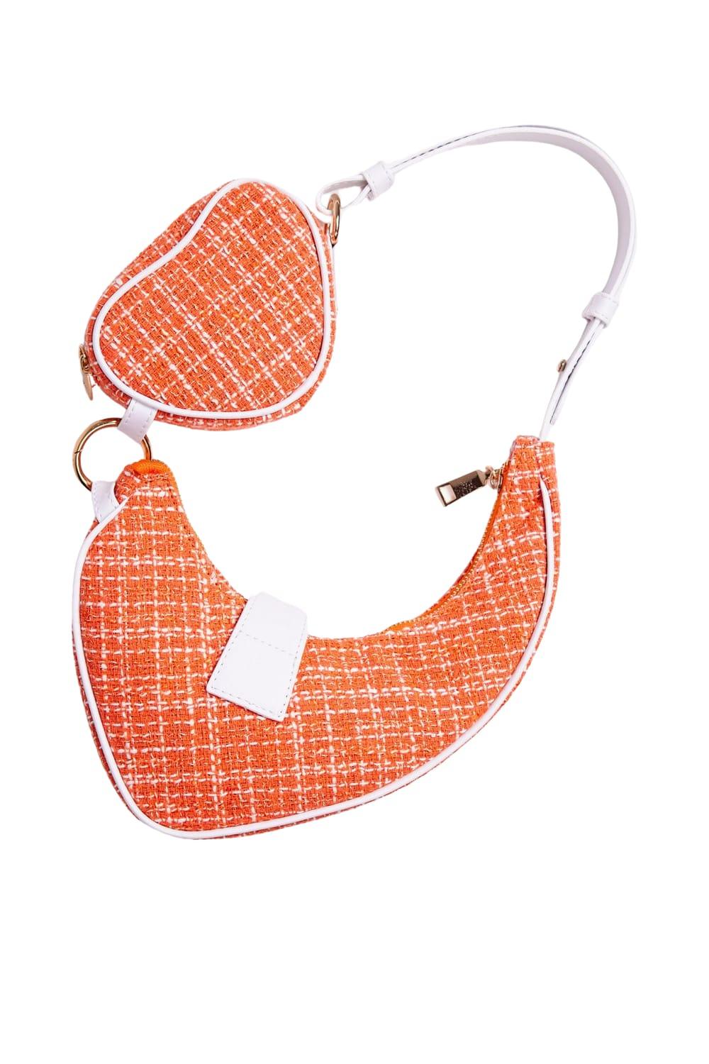 Raso-Cuore Arancia-Omuz Çantası-2-Milagron.com