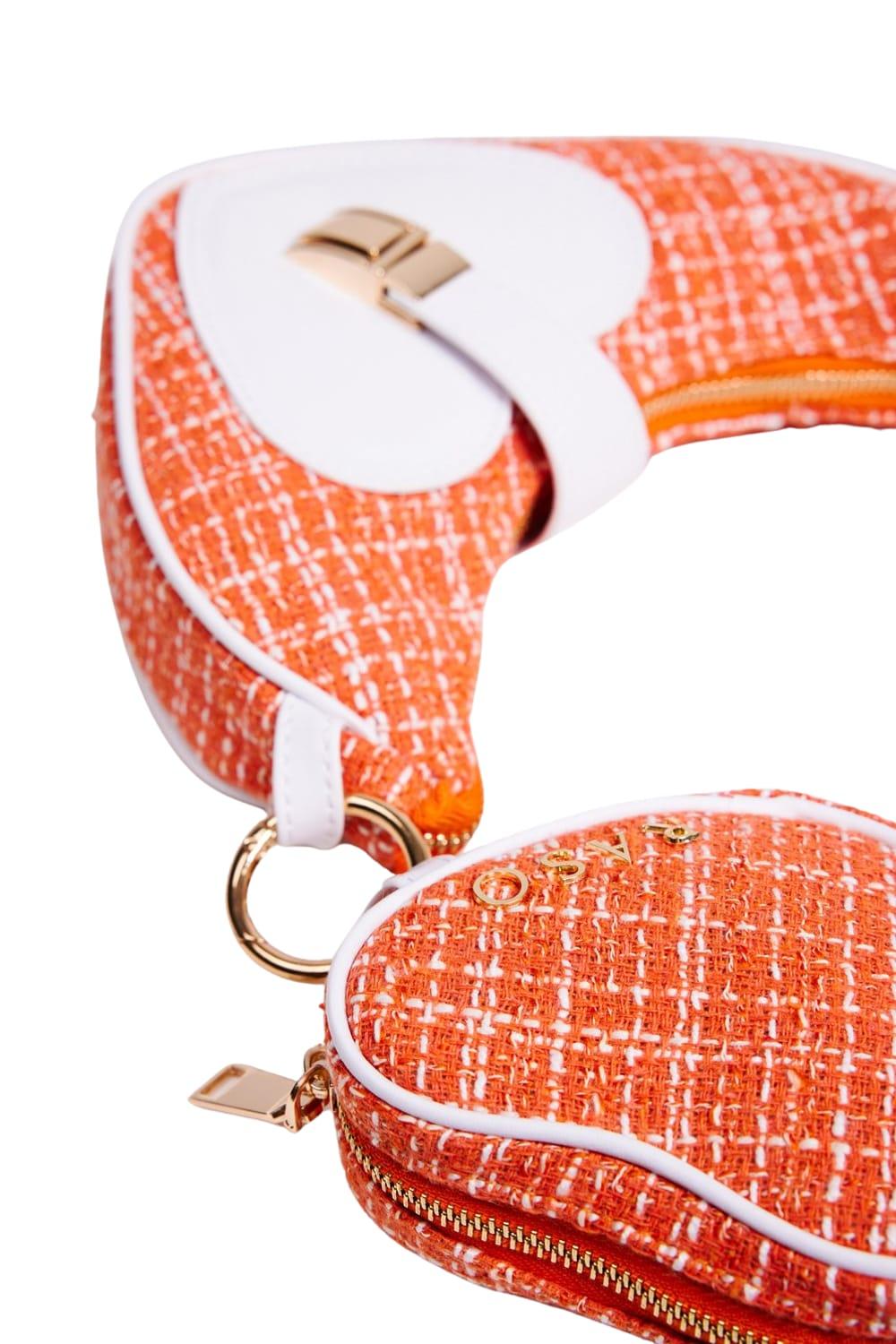 Raso-Cuore Arancia-Omuz Çantası-3-Milagron.com