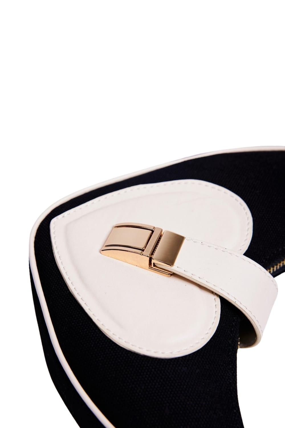 Raso-Cuore Nero-Omuz Çantası-3-Milagron.com