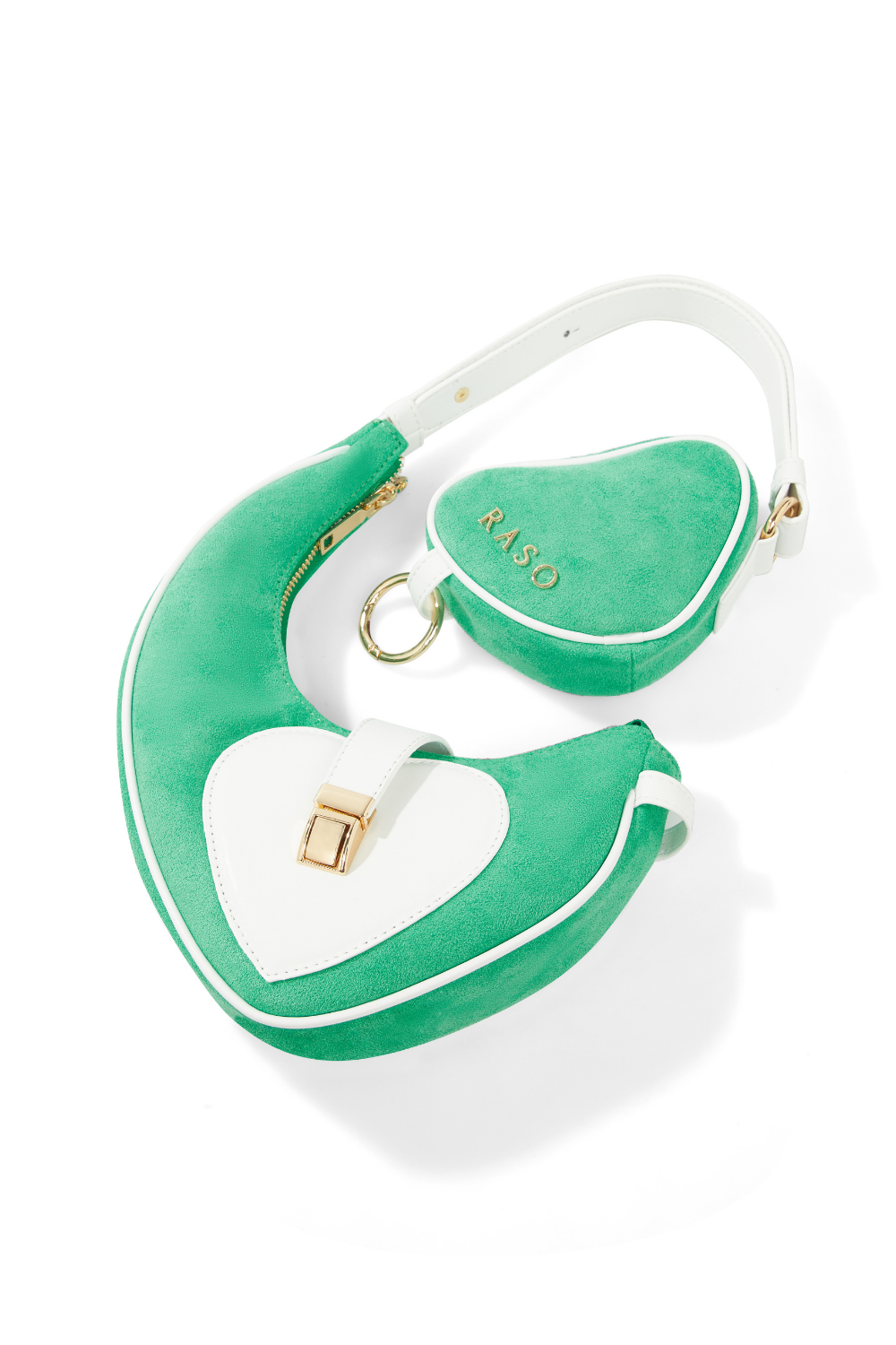 Raso-Cuore Verde-Omuz Çantası-2-Milagron.com