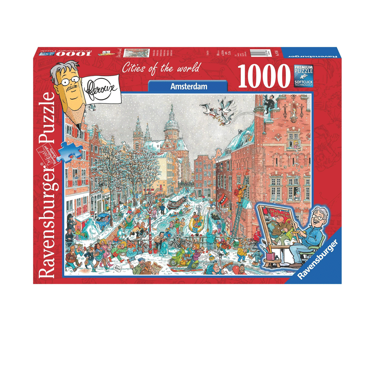 Ravensburger-Köy Kulübesi 1000 Parça Puzzle-Puzzle-1-Milagron.com