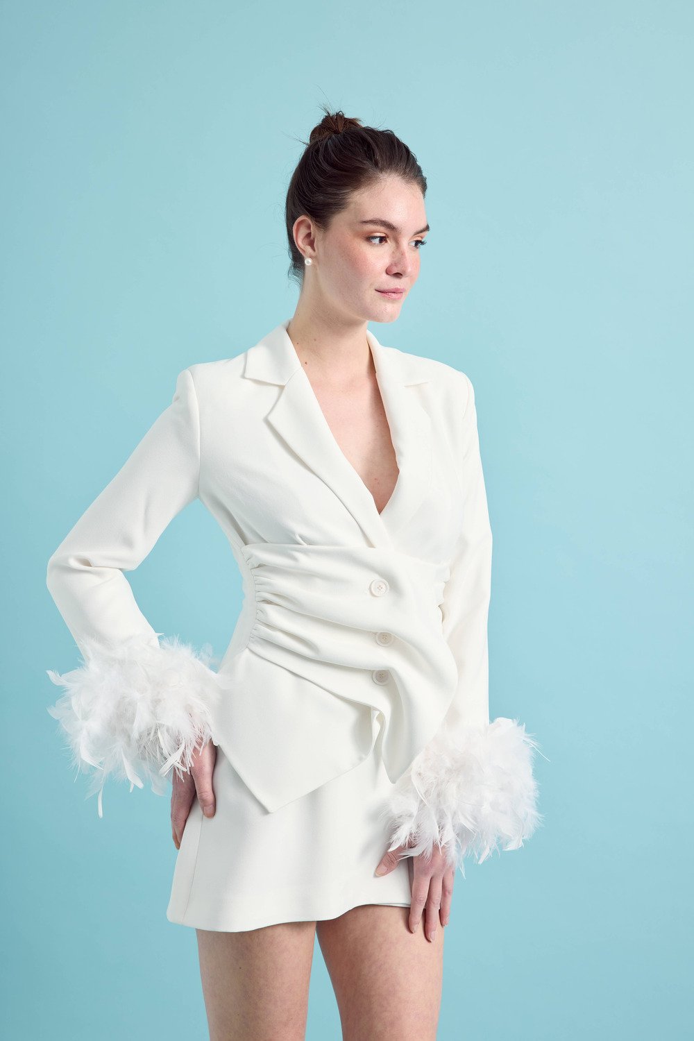 Ready To Wear Design Studio-Date Elbise-Elbise-1-Milagron.com