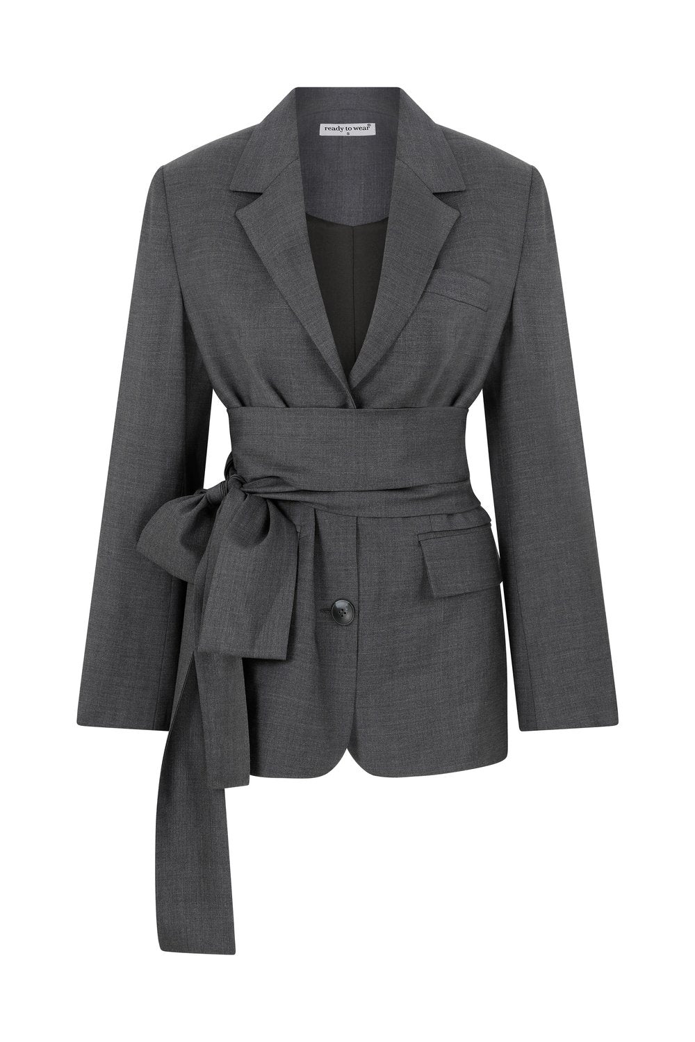 Ready To Wear Design Studio-Vanie Yün Ceket-Ceket-1-Milagron.com