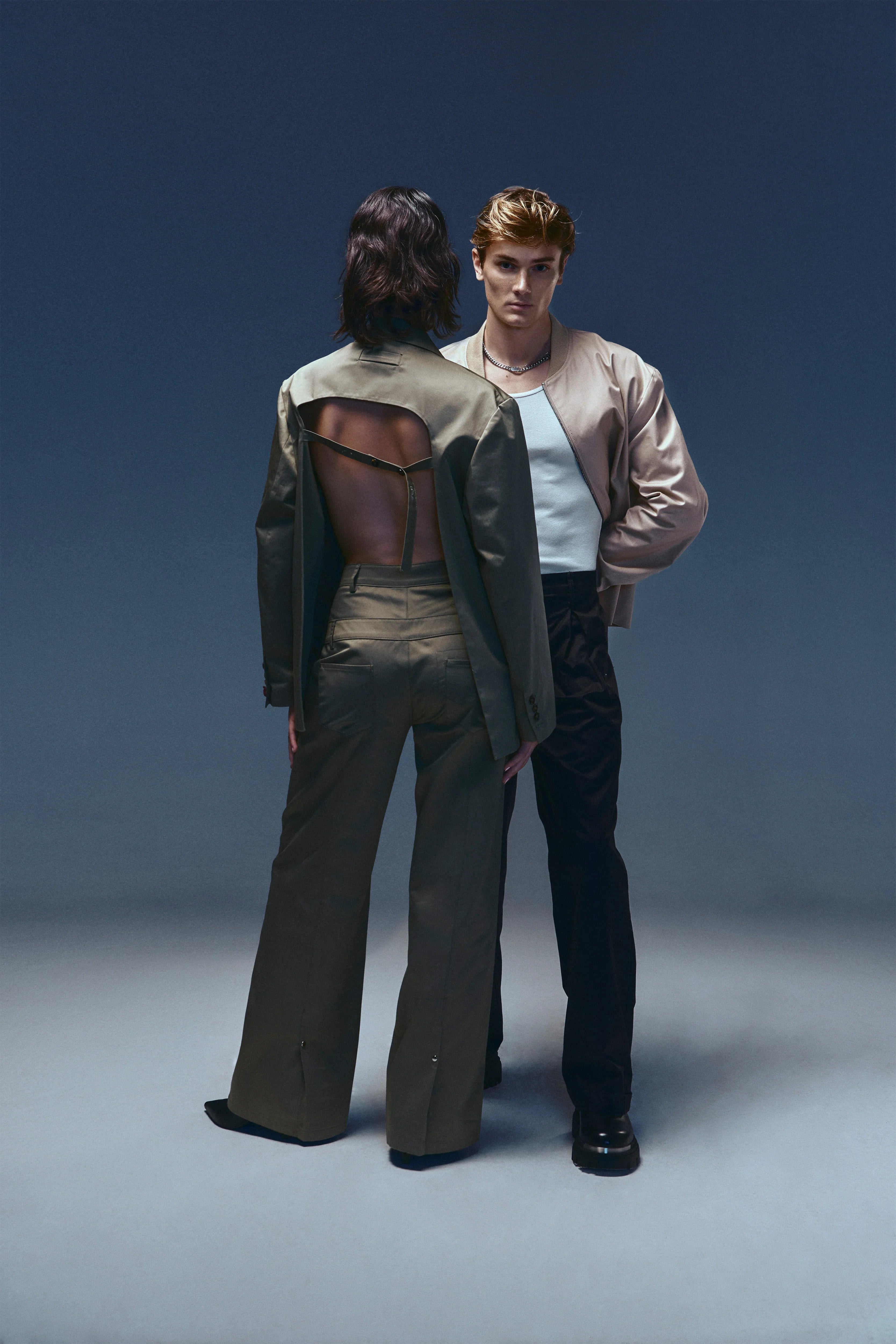 Recordis Paris-Ame Double - Waisted Pants-Pantolon-2-Milagron.com