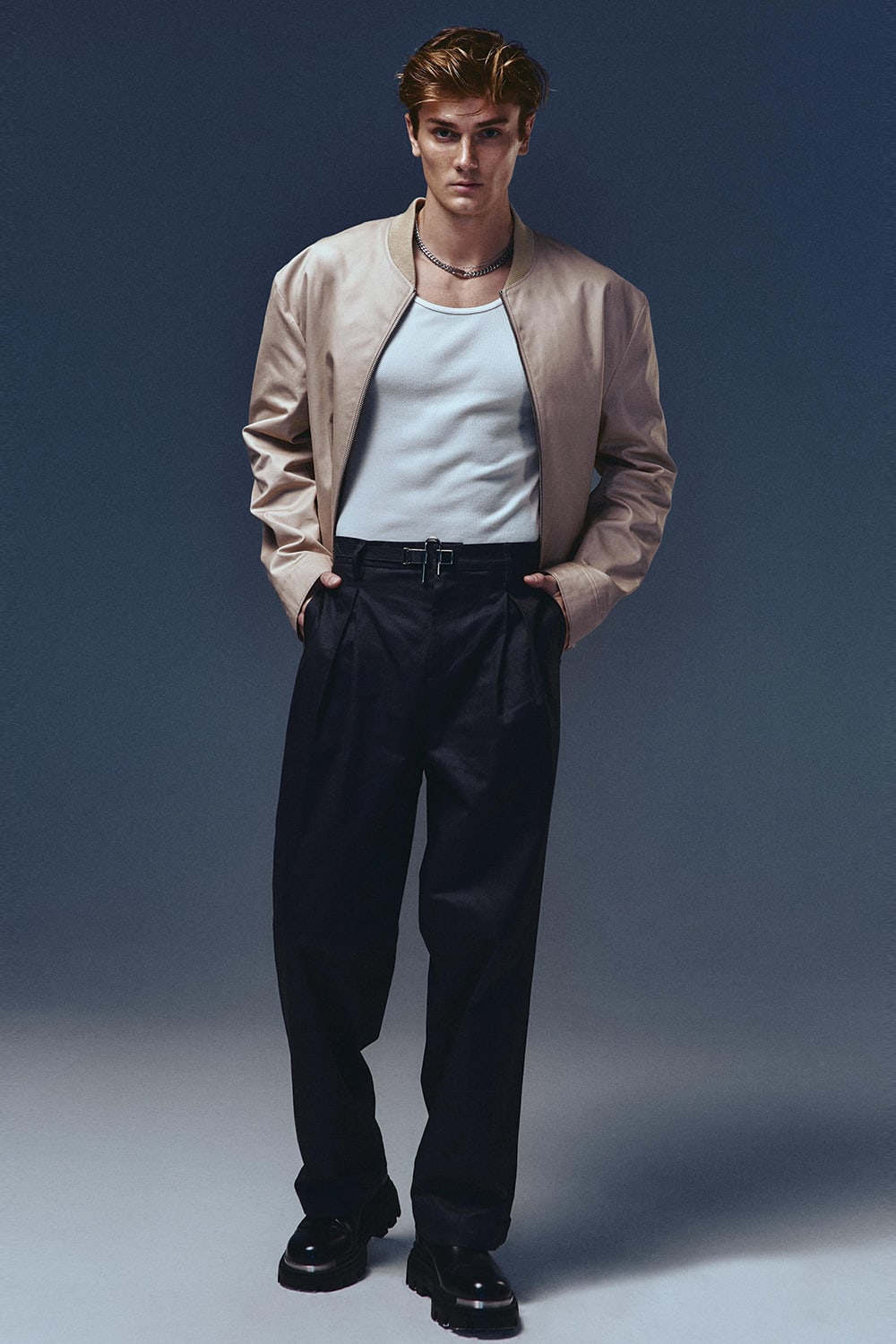 Recordis Paris-Ori Pleated Trousers-Kumaş Pantolon-1-Milagron.com