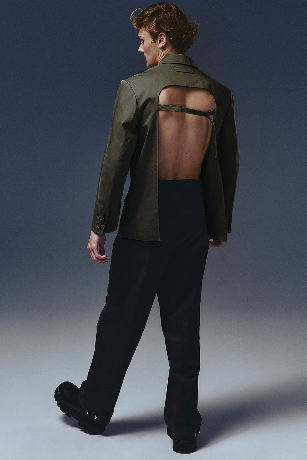 Recordis Paris-Ori Pleated Trousers-Kumaş Pantolon-2-Milagron.com