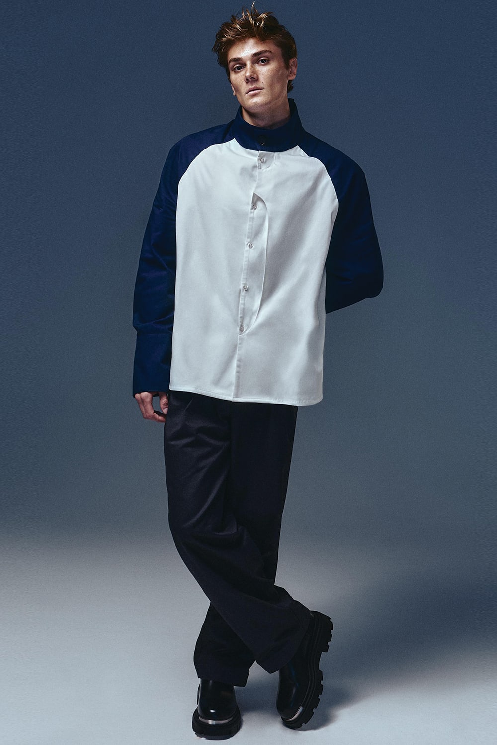 Recordis Paris-Sens Raglan Sleeve Shirt-Gömlek-3-Milagron.com