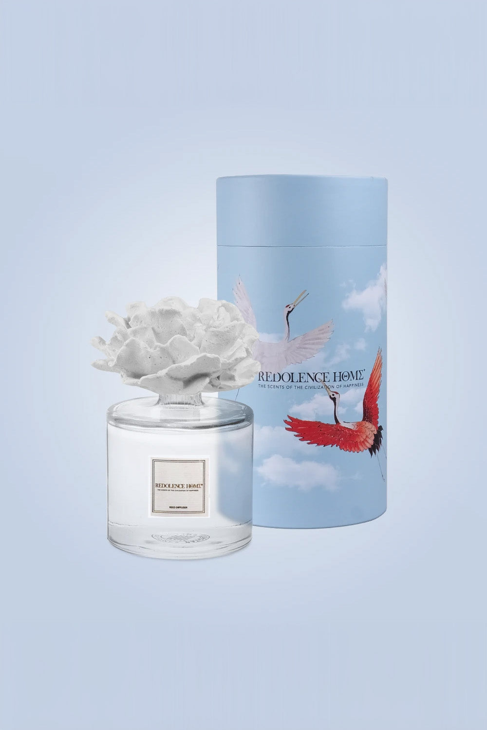 Redolence Home-Şeffaf 500cc Açık Gül Taşlı Oda Kokusu-Oda Kokusu-1-Milagron.com