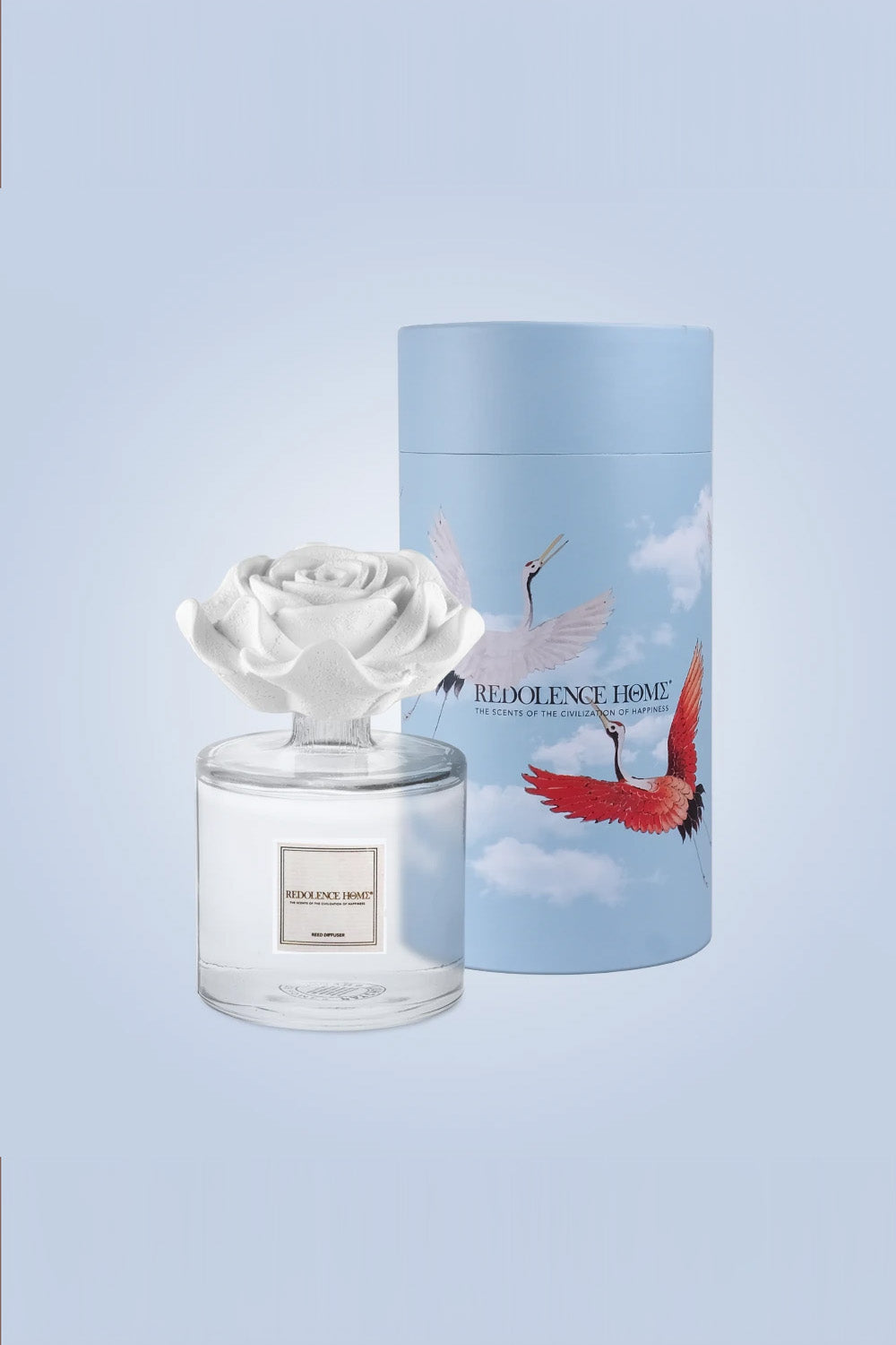 Redolence Home-Şeffaf 500cc Gül Taşlı Oda Kokusu-Oda Kokusu-1-Milagron.com