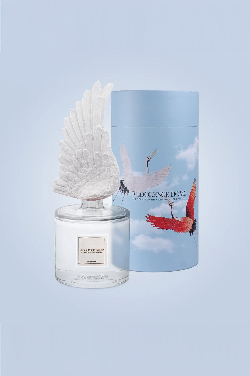 Redolence Home-Şeffaf 500cc Melek Kanadı Taşlı Oda Kokusu-Oda Kokusu-1-Milagron.com