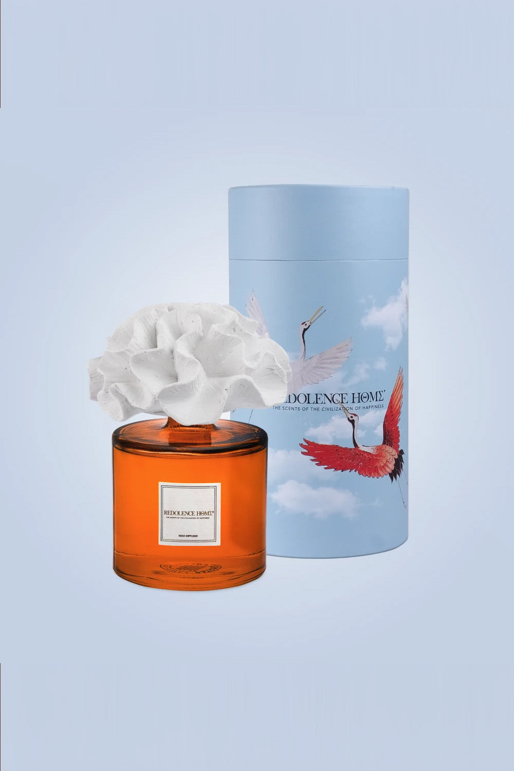 Redolence Home-Turuncu 500cc Dalgalı Mercan Taşlı Oda Kokusu-Oda Kokusu-1-Milagron.com