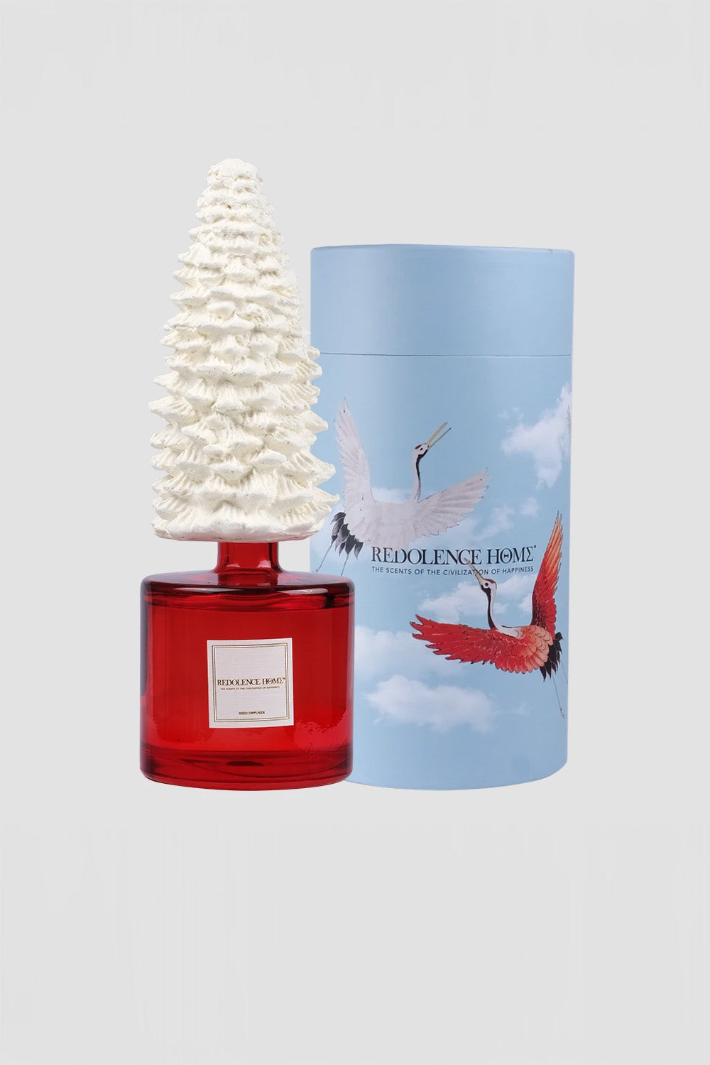 Redolence Home-Yeni Yıl Özel Şeffaf Şişe 500cc Çam Ağacı Taşlı Oda Kokusu-Oda Kokusu-1-Milagron.com