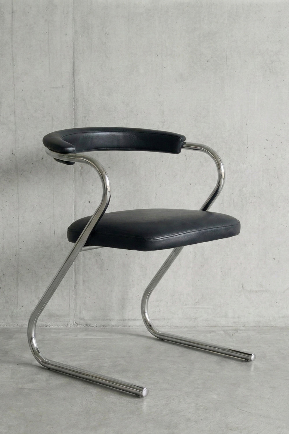 Merlo Krom Deri Sandalye Seti (4'lü) - 4