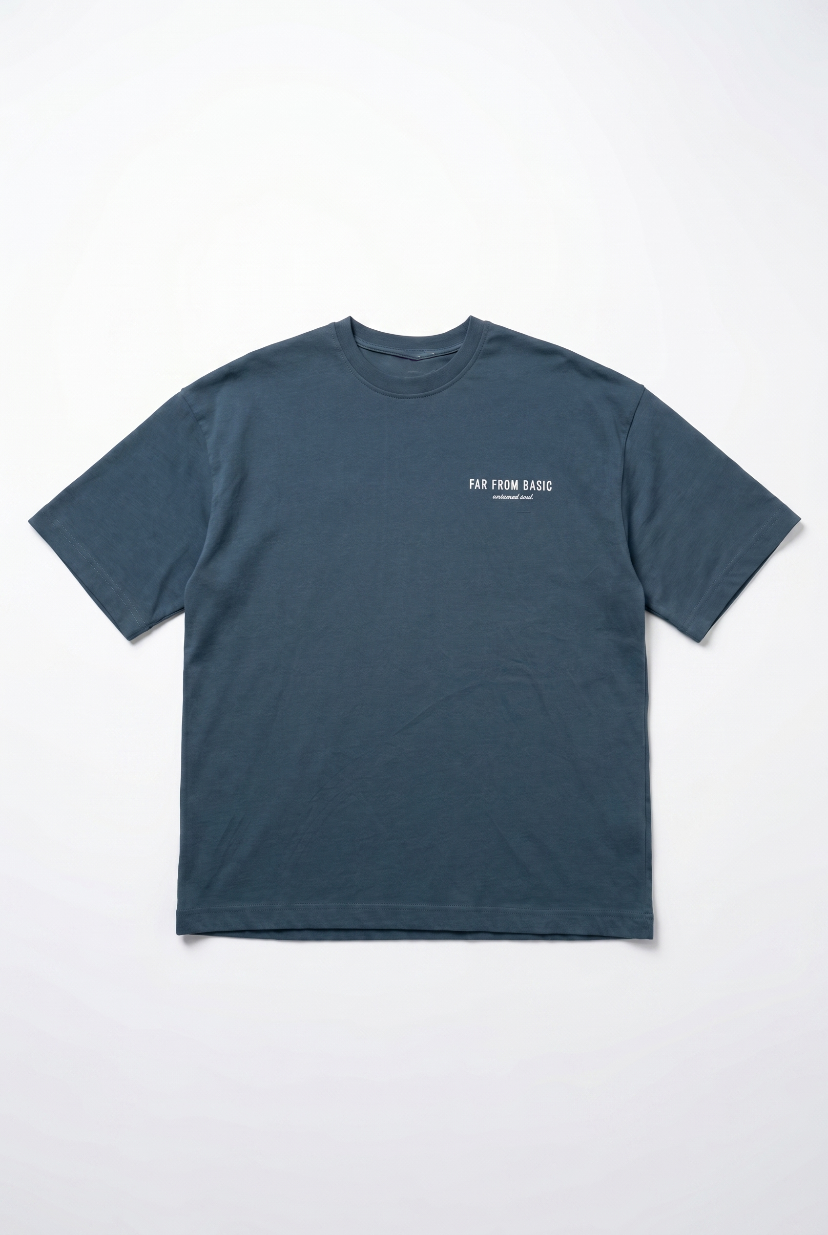 Erkek Respire X Itsbyzey Baskılı Oversize T-Shirt Petrol