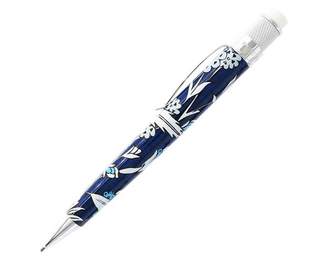 Retro 51-Retro 51 The Met İznik Garden Blue Flowers Mekanik Uçlu Kalem-Mekanik Uçlu Kalem-2-Milagron.com
