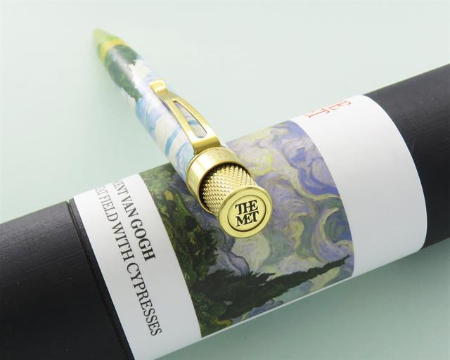 Retro 51-The Met Van Gogh Wheat Fields & Cypresses Roller Kalem-Roller Kalem-4-Milagron.com