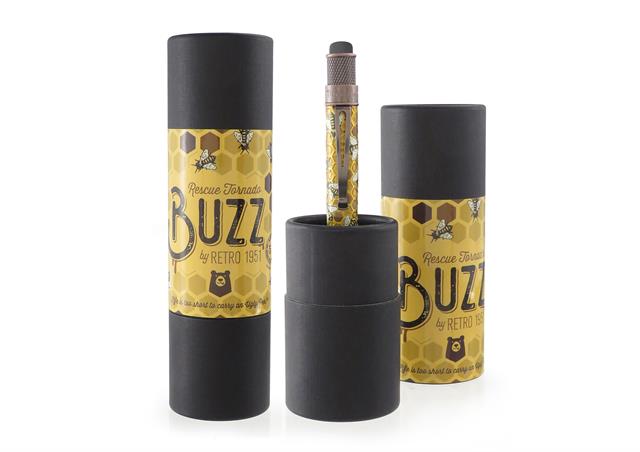Retro 51-Tornado™ Rescue "Buzz" Bee Honeybee Mekanik Uçlu Kalem-Mekanik Uçlu Kalem-2-Milagron.com