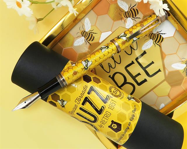 Retro 51-Tornado™ Rescue "Buzz" Bee Honeybee Dolma Kalem M Uç-Dolma Kalem-5-Milagron.com