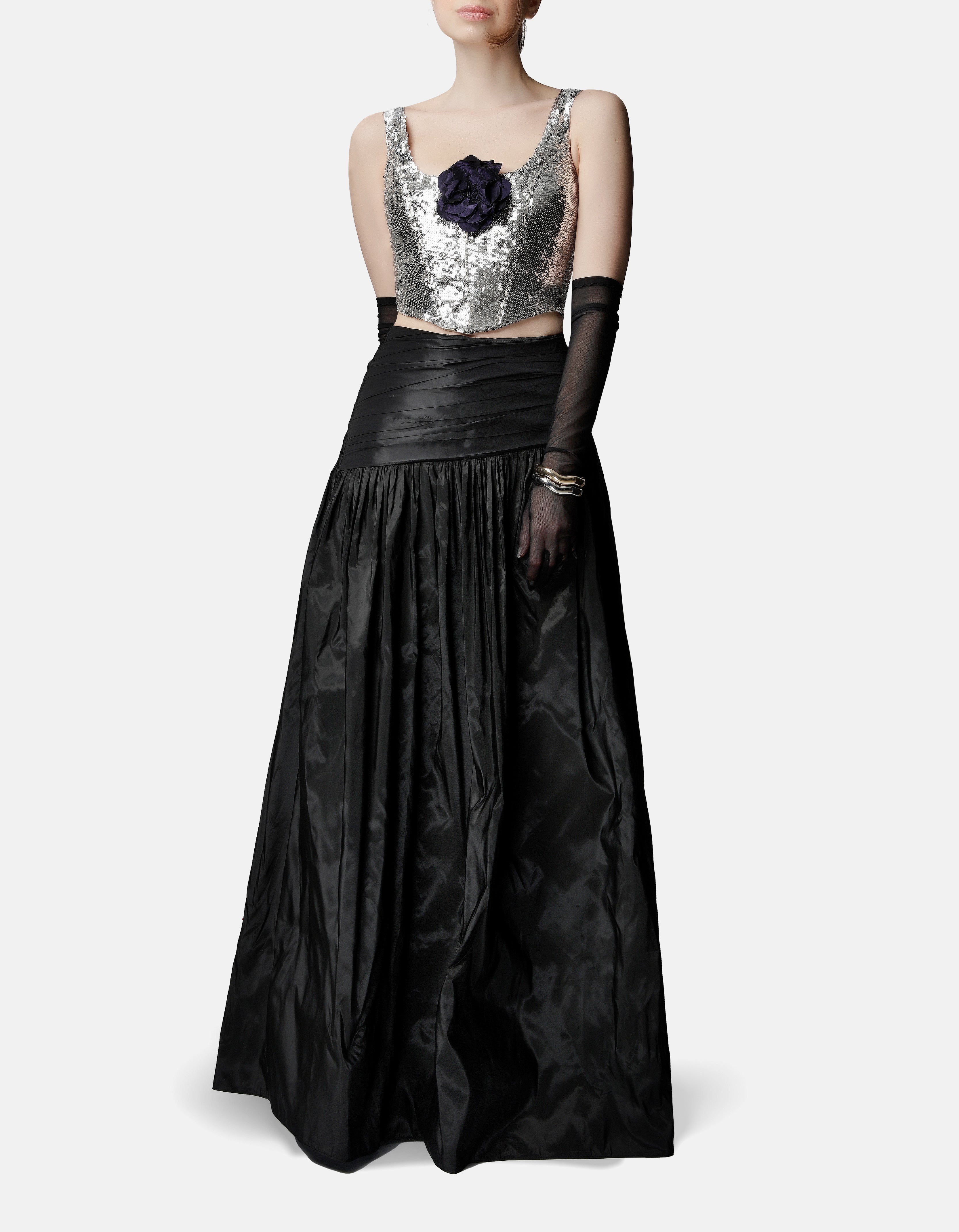 Roccie-Susan Maxi Skirt-Etek-2-Milagron.com