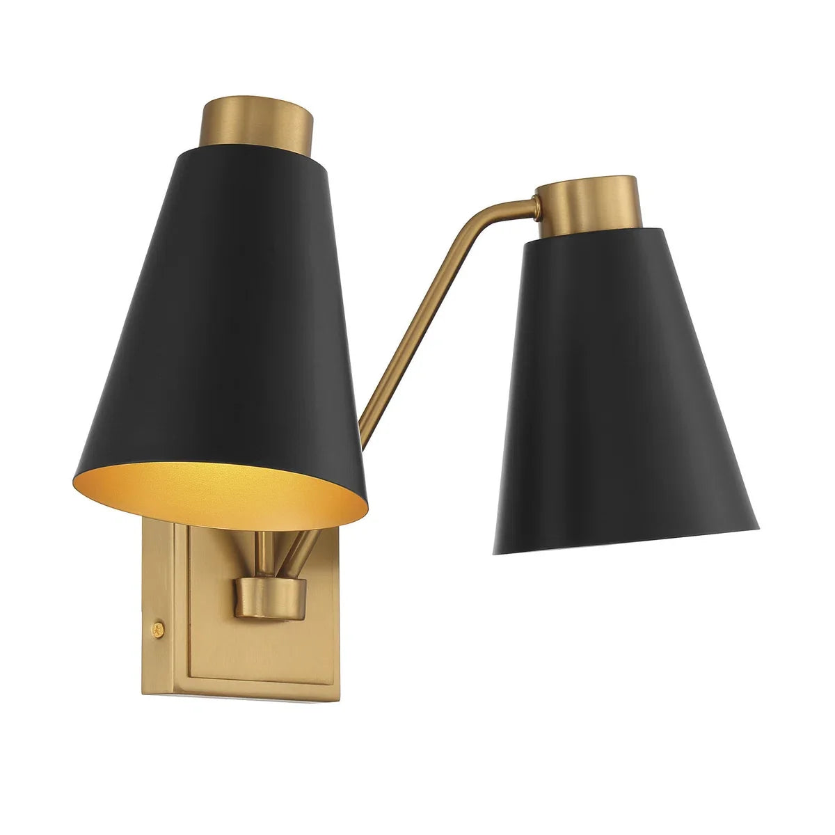 Bellini Modern Çift Kollu Konik Başlıklı Duvar Aplik Ra-Aplk-3528-52-22