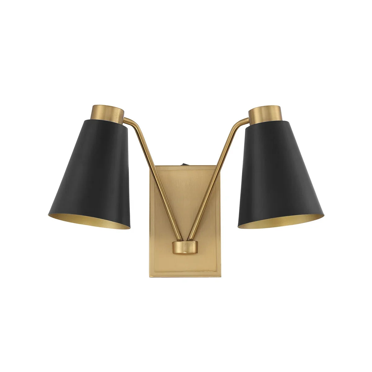 Bellini Modern Çift Kollu Konik Başlıklı Duvar Aplik Ra-Aplk-3528-52-22