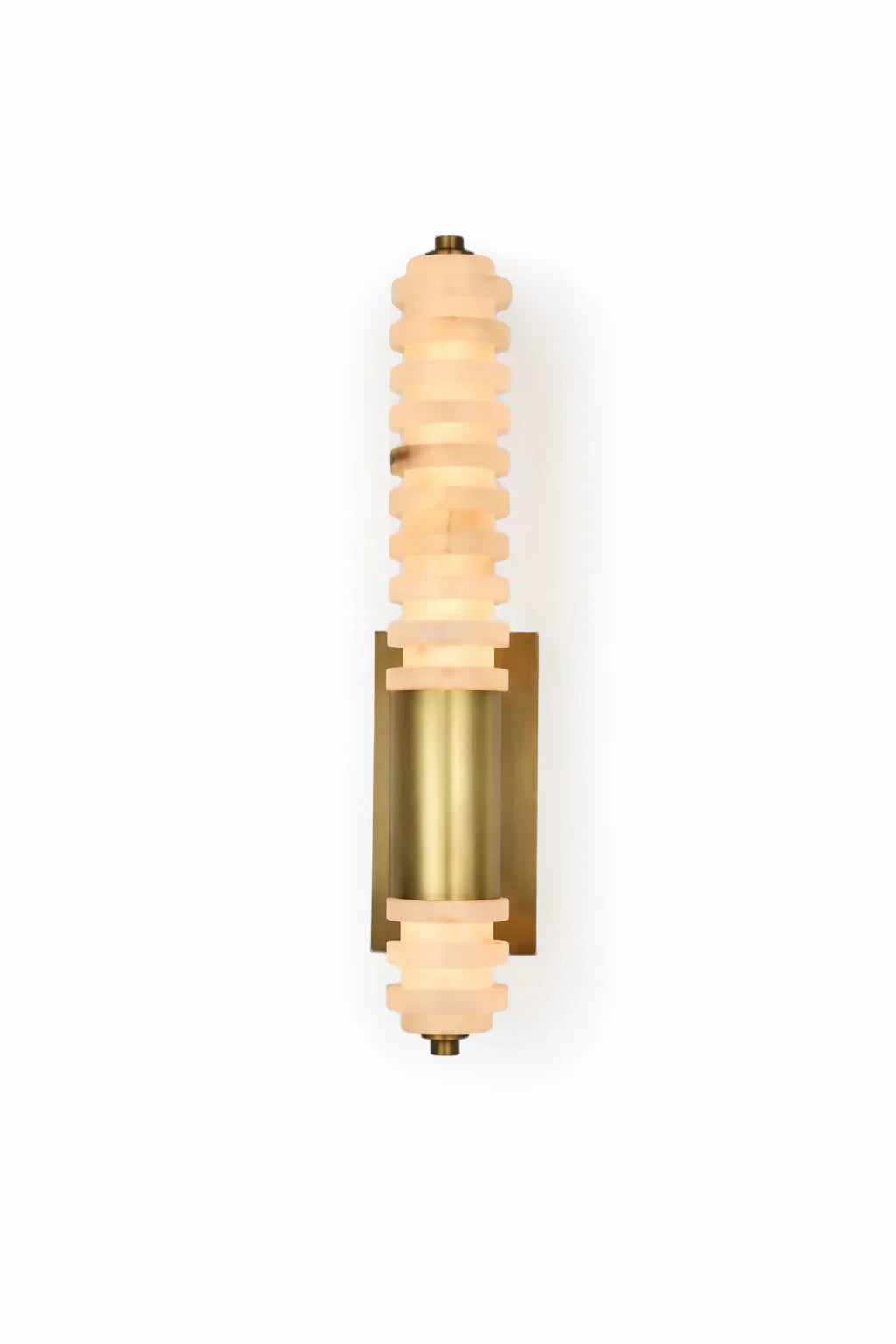 Doric Alabaster Modern Duvar Apliği