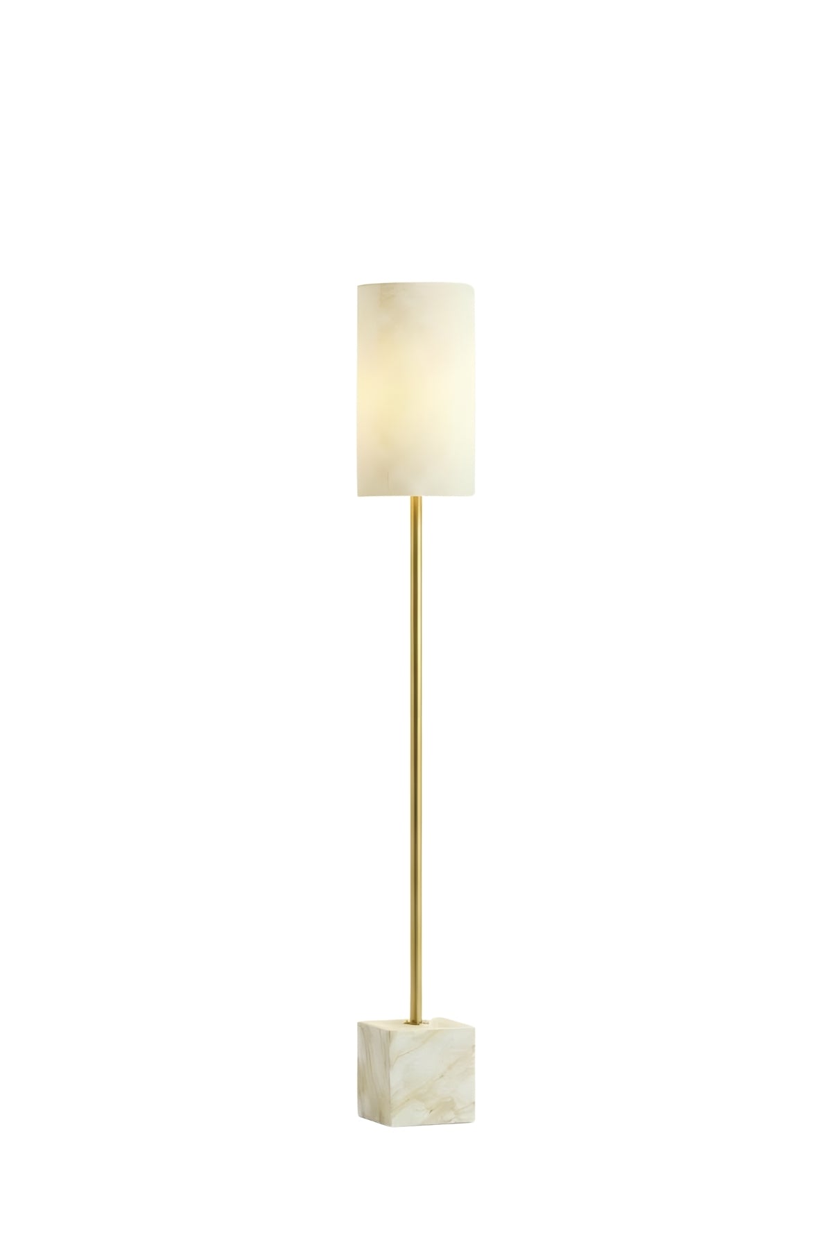 Fexora Minimalist Mermer Tabanlı Dekoratif Lambader - Ra-Avz- 9562-43-68