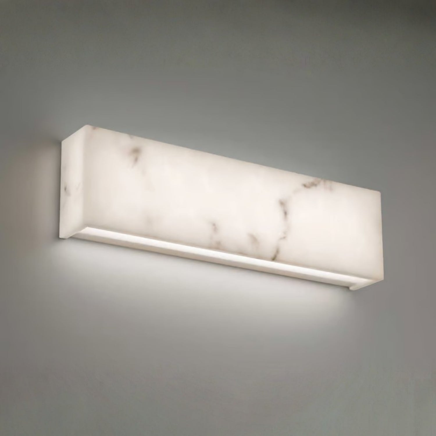 Museo Doğal Mermer Bloklu Entegre Led'Li Lüks Aplik Dwl-Ws65118-Wt