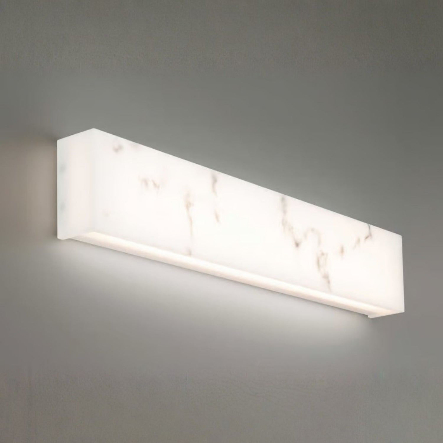 Museo Doğal Mermer Bloklu Entegre Led'Li Lüks Aplik Dwl-Ws65118-Wt