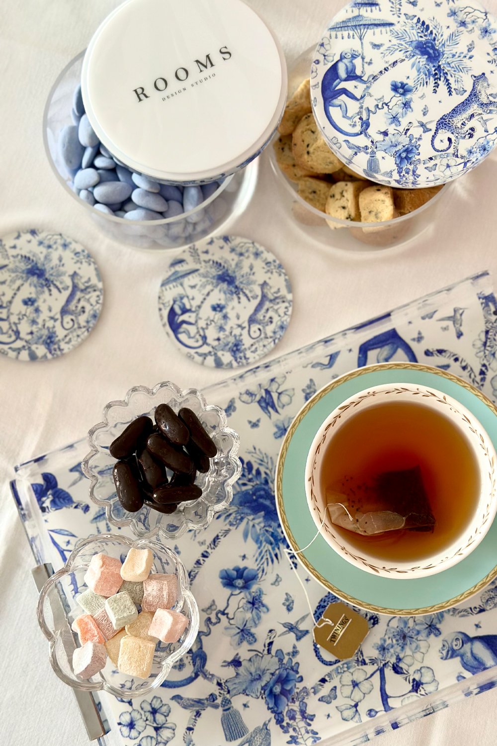 Rooms Design Studio-Bleu Blanc Tepsi-Sunum Aksesuarları-3-Milagron.com