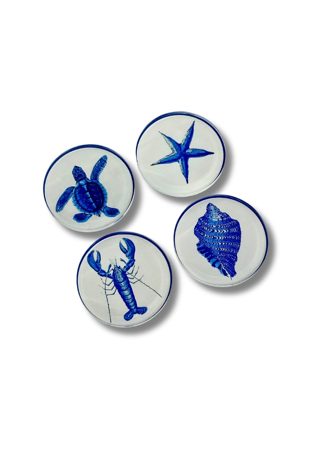 Rooms Design Studio-La Dolce Vita Collection Bardak Altlığı 4'lü Set-Bardak Altlığı-2-Milagron.com