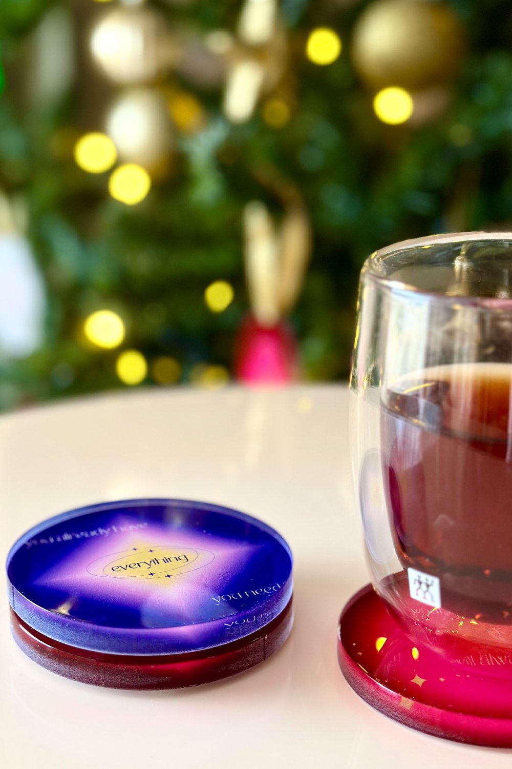 Rooms Design Studio-Manifest Bardak Altlığı 4'lü Set-Bardak Altlığı-1-Milagron.com