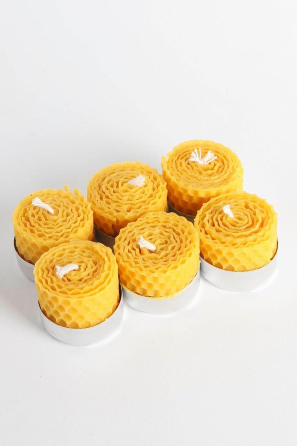 Root Aromaterapi-6’lı Doğal Balmumu Mum Tealight Seti-Mum-1-Milagron.com