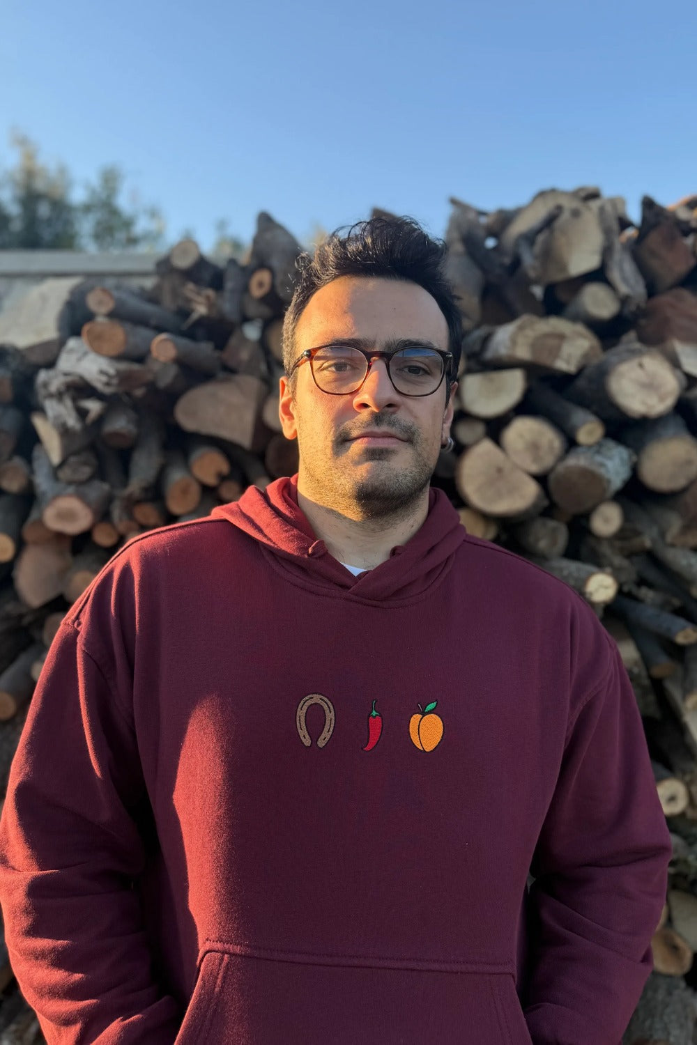 Anadolu Hoodie Bordo - Roots