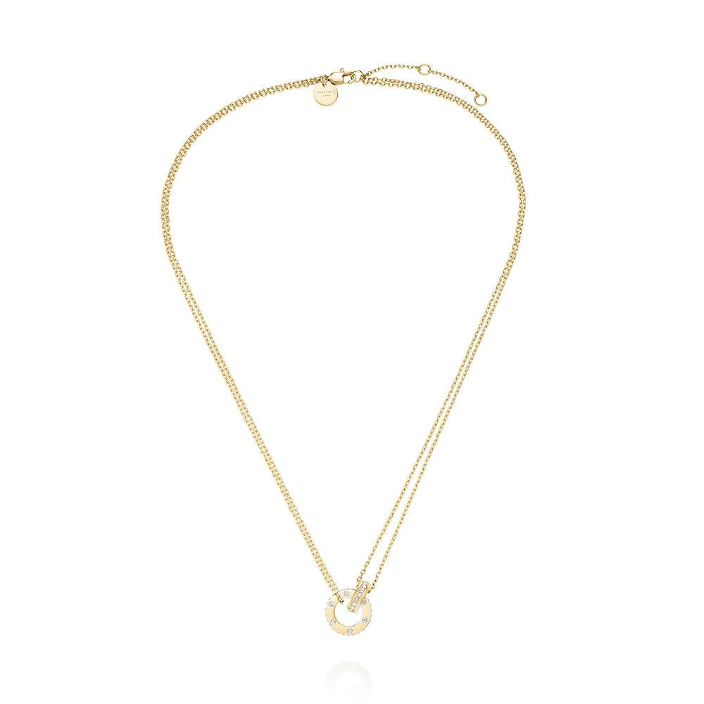 Rosefield Jnlcg.J1315 Altın Renk Love Connection Çelik Kolye