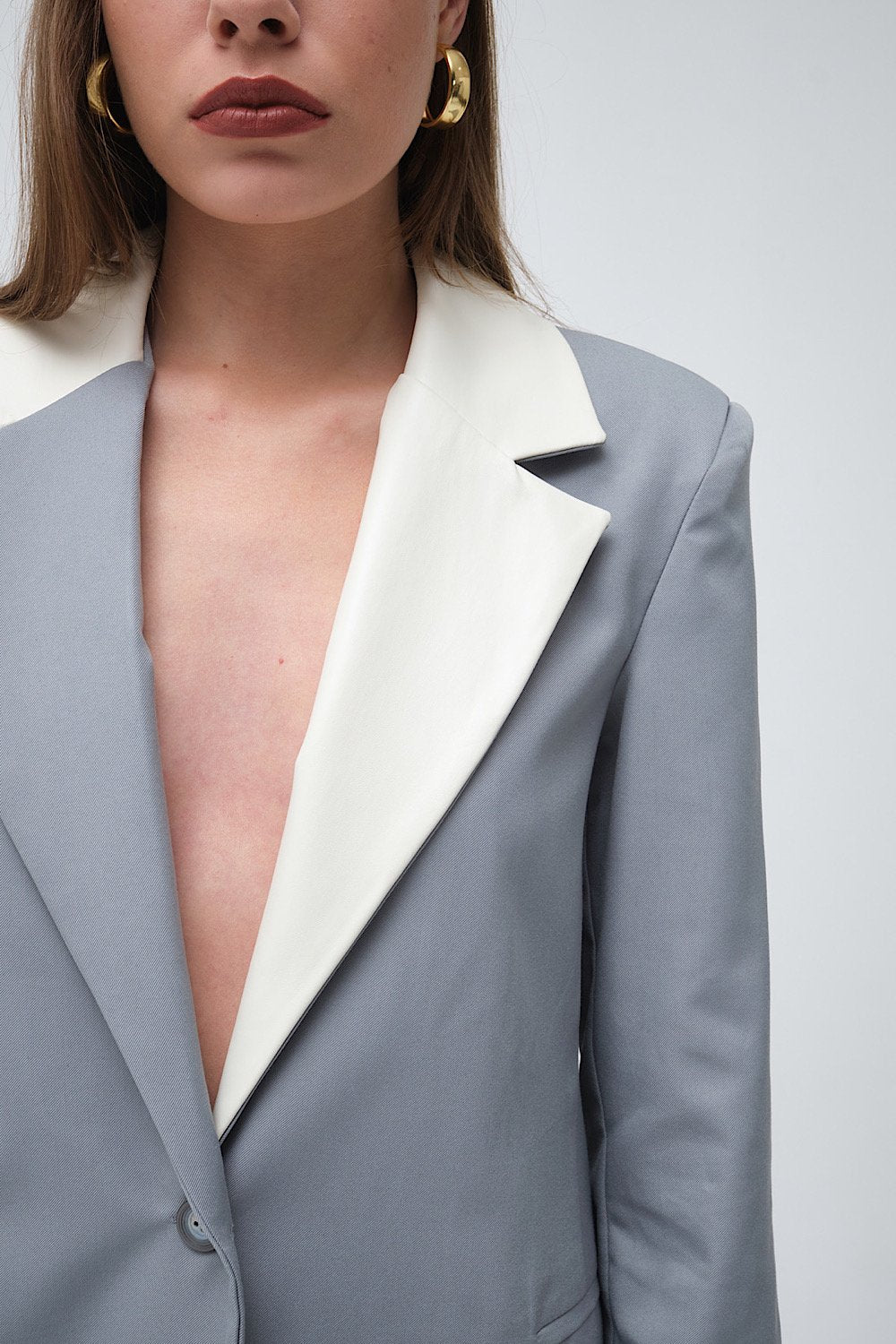 Roselenda-San Pedro Grey Jacket-Ceket-2-Milagron.com