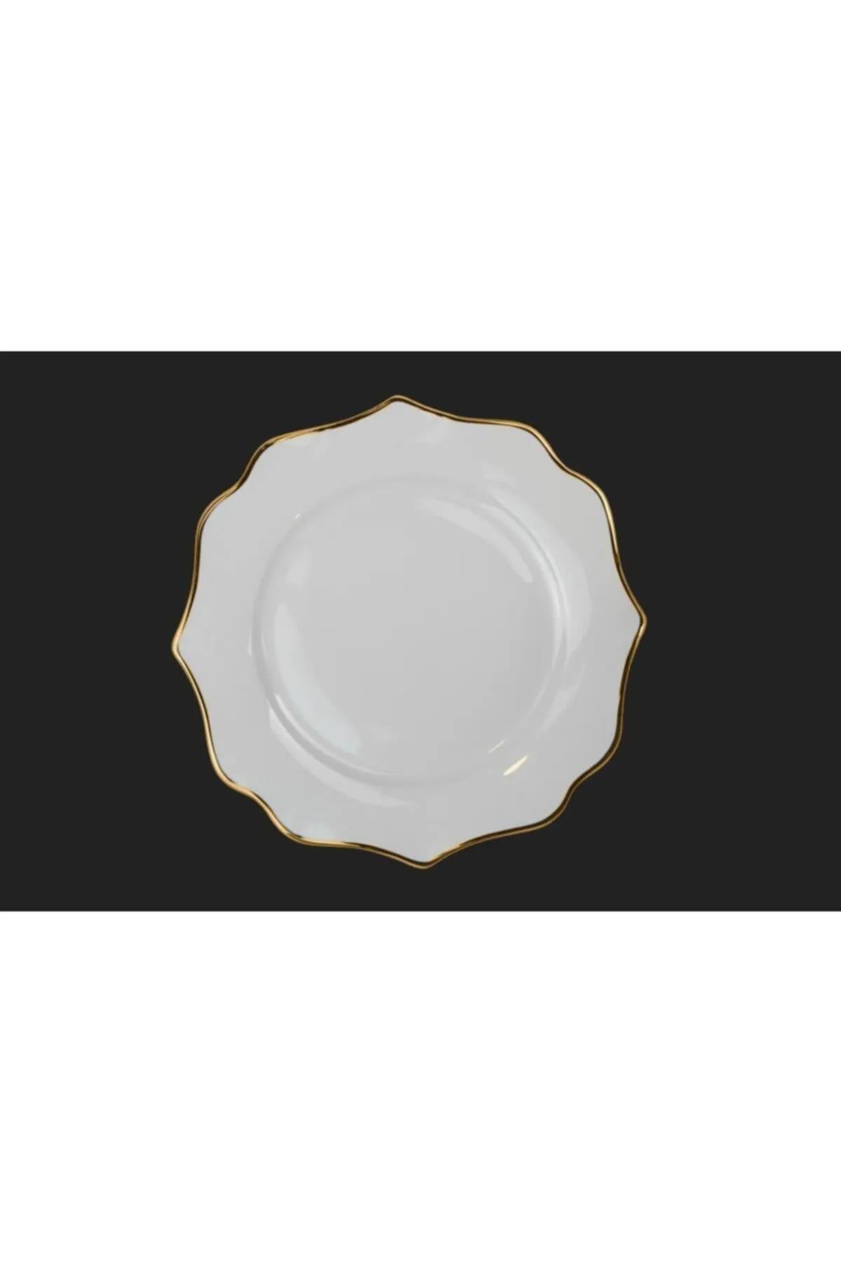 Royal London Diana Gold 60 Parça Porselen Yemek Takımı RL01-109