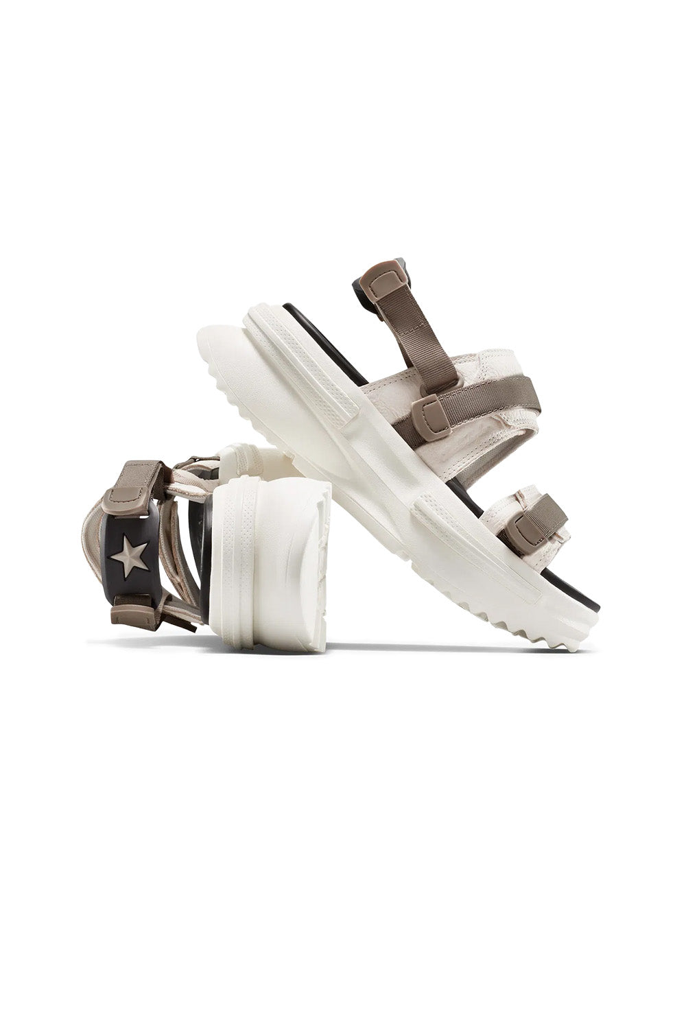 Converse-Run Star Utility Sandal Cx Light Dune/Vintage Cargo/Egret Kadın Sandalet-Sandalet & Terlik-5-Milagron.com