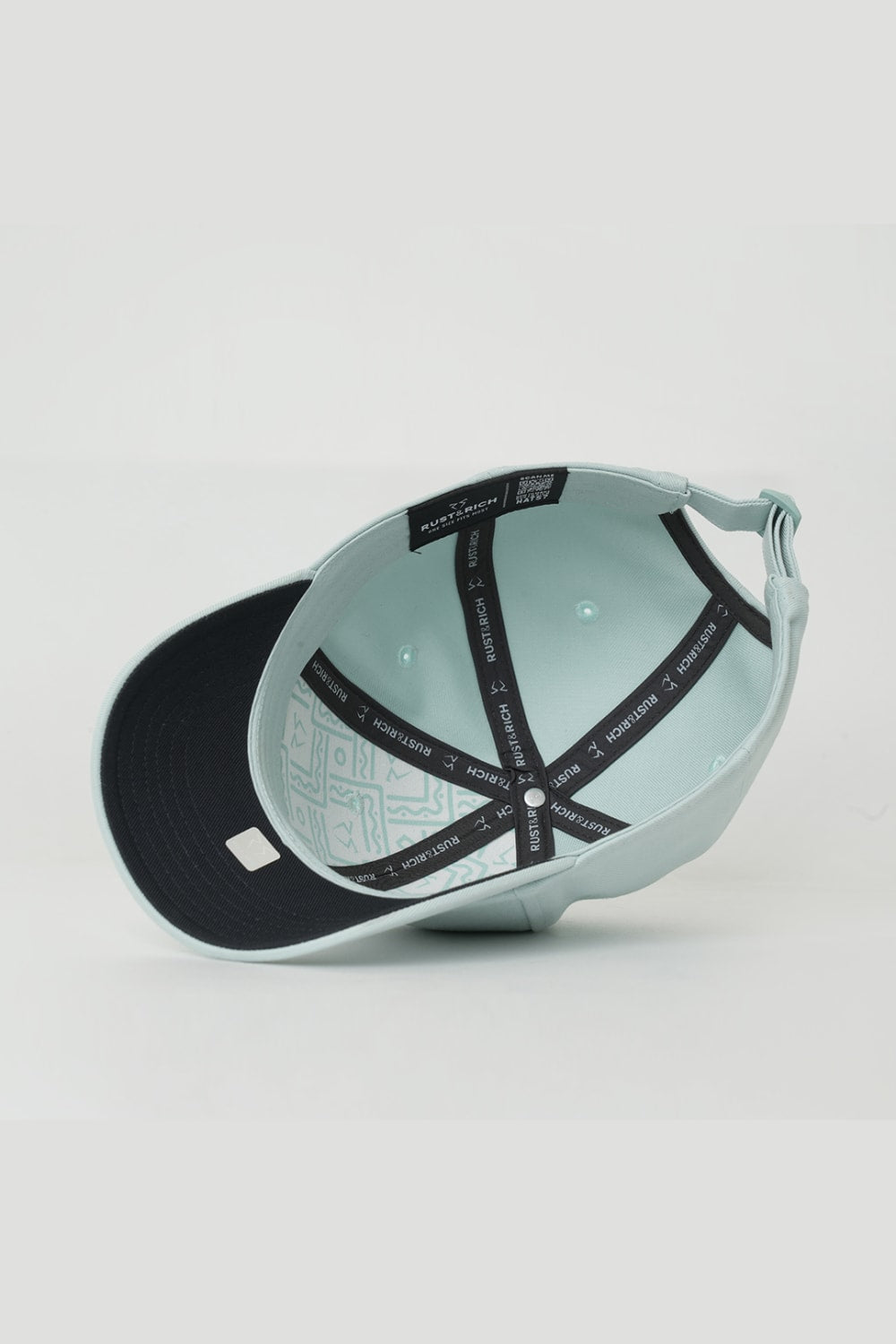 RustandRich-Baseball Şapka Timeless Collection Basic Mint Yeşili Unisex-Şapka-5-Milagron.com