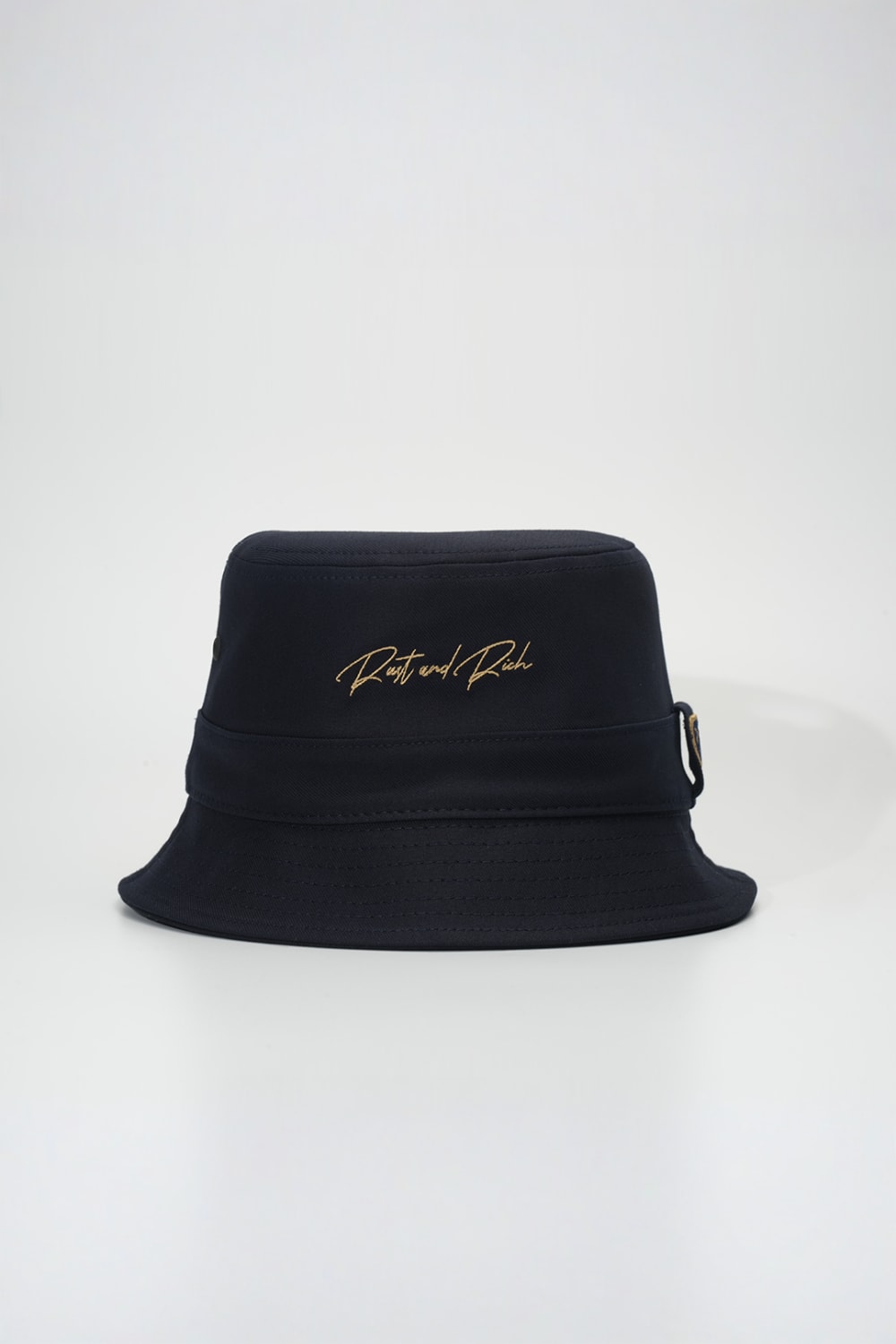 RustandRich-Bucket Şapka Timeless Collection Basic Lacivert Unisex-Şapka-1-Milagron.com