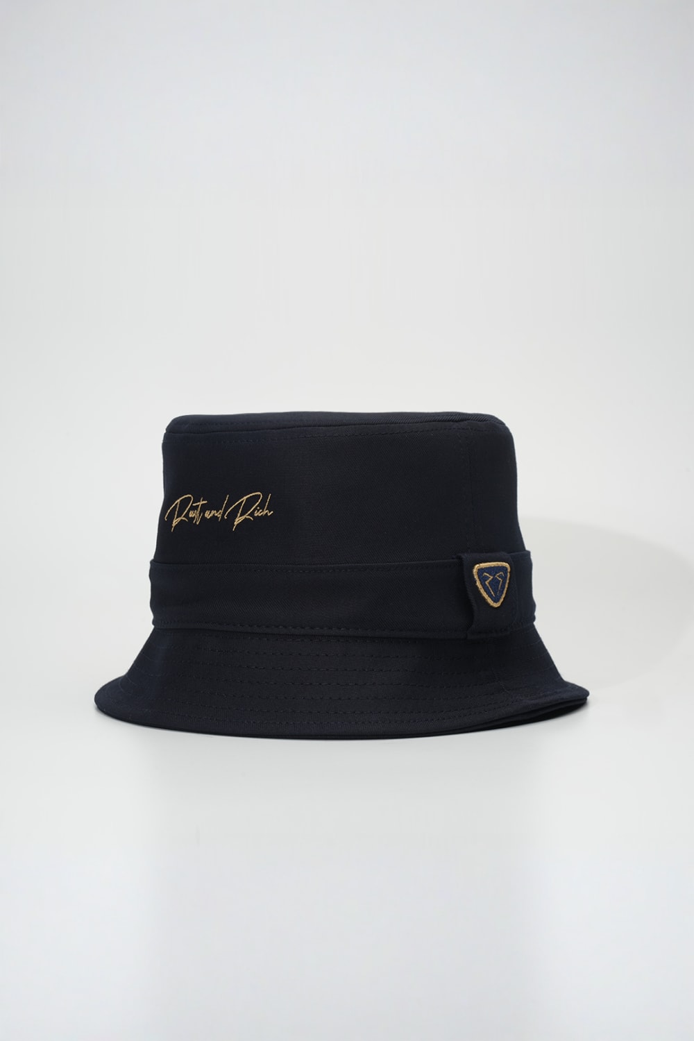 RustandRich-Bucket Şapka Timeless Collection Basic Lacivert Unisex-Şapka-2-Milagron.com