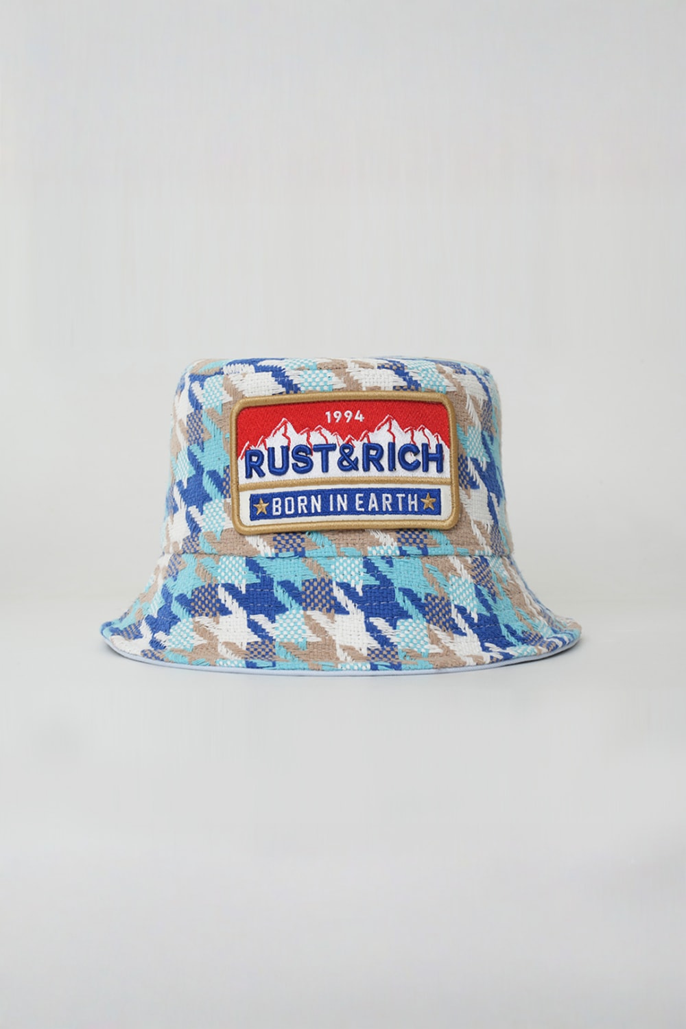 RustandRich-Bucket Şapka Urban Collection Born In Earth Mavi Unisex-Şapka-1-Milagron.com