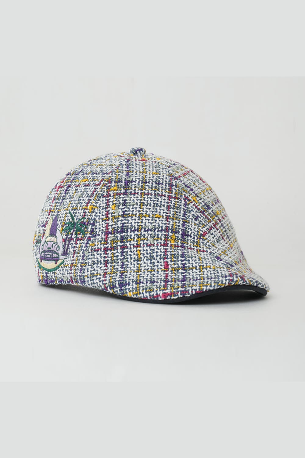 RustandRich-Casket Şapka City's Collection Havana Beyaz Unisex-Şapka-3-Milagron.com