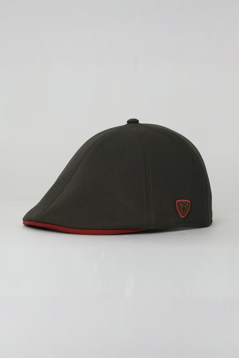 RustandRich-Casket Şapka Timeless Collection Basic Haki Unisex-Şapka-1-Milagron.com