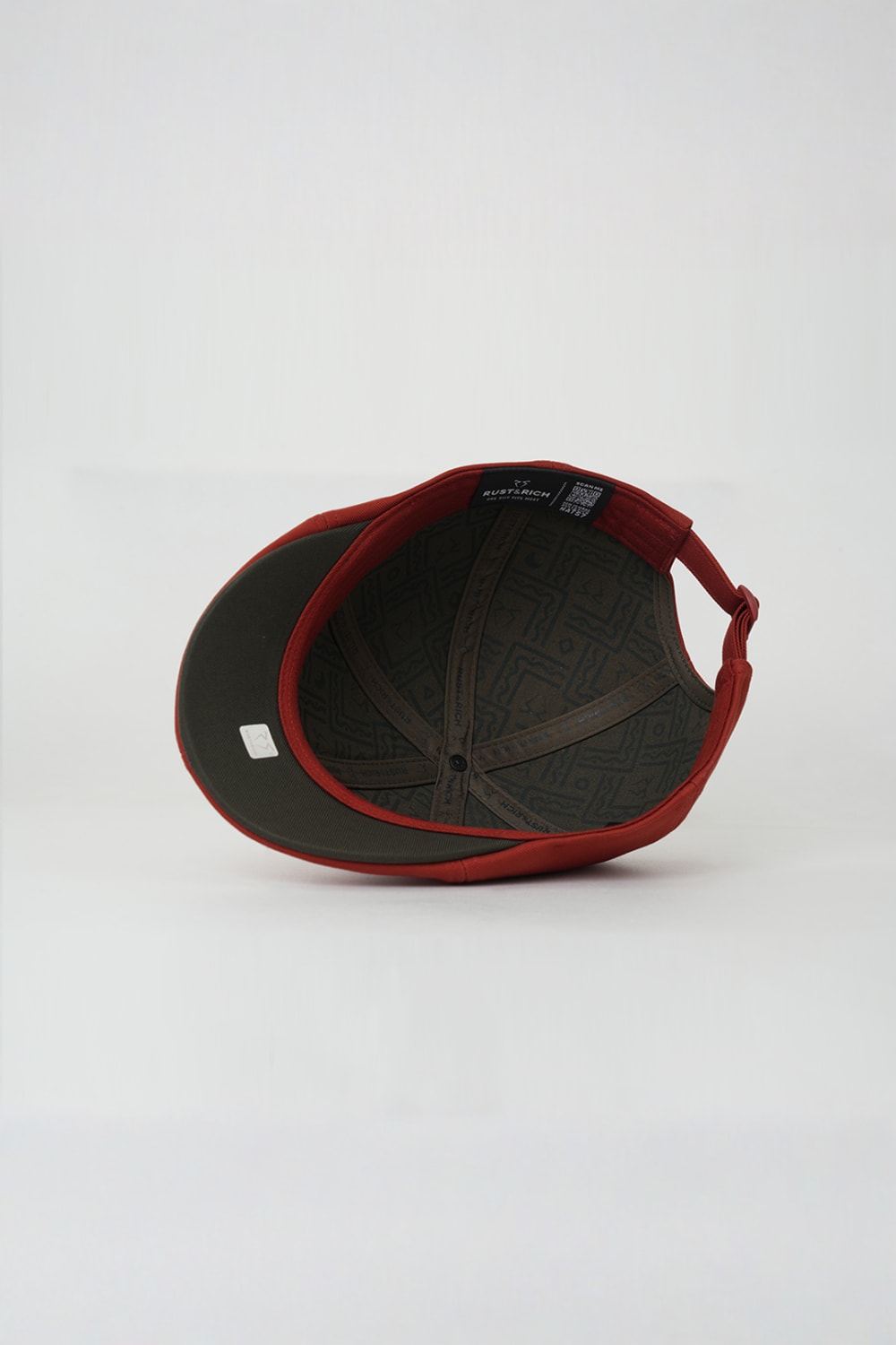 RustandRich-Casket Şapka Timeless Collection Basic Kiremit Unisex-Şapka-5-Milagron.com