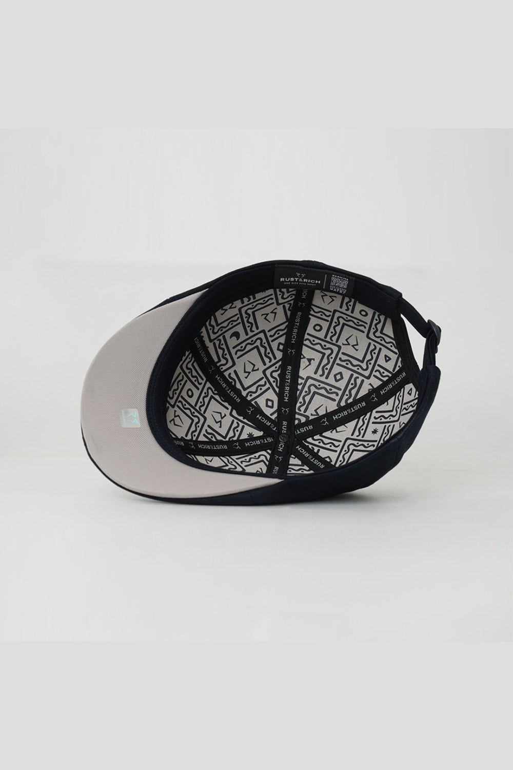 RustandRich-Casket Şapka Timeless Collection Basic Lacivert Unisex-Şapka-5-Milagron.com